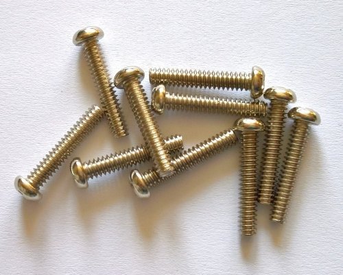 Screw nickel 3,5x20 (#6-32)