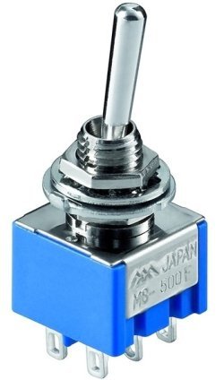 Switch toggle DPDT (ON-OFF-ON) MIYAMA mini