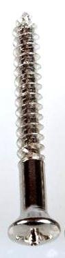 Screw nickel Fender 3,5 x 30mm Fender backpanel