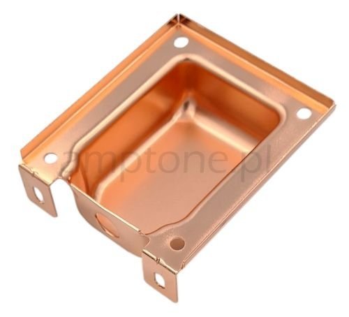 Cap transformer EI96 anodized, copper plated
