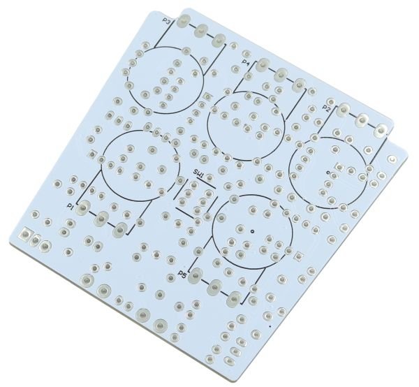 PCB board stompbox - "6660 Overdrive"