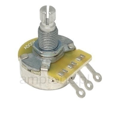 Guitar potentiometer Partsland 500k/A log 24mm
