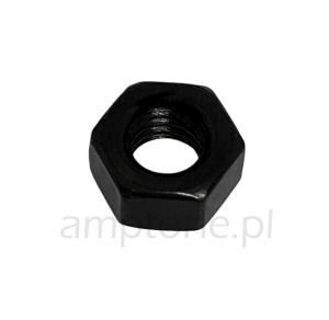 Nut M6 zinc-nickel, black