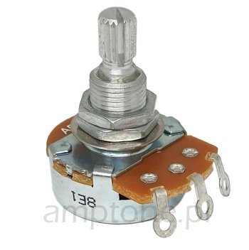 Potencjometr Guitar Alpha 24mm 250k/B linear