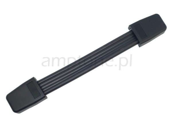 Handle black, plastic caps H09