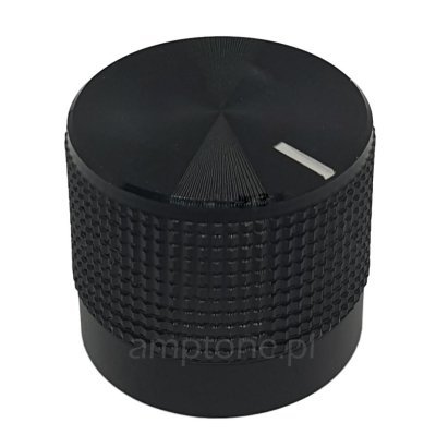 Knob knurled aluminium K20B Cliff