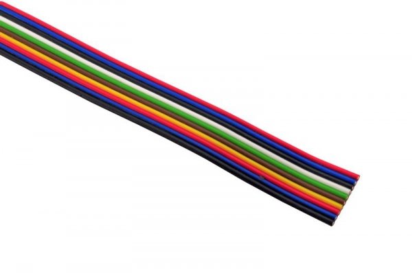 Wire stranded 22AWG (5x0,35mm2) multicolour