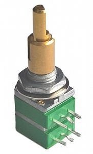 Alpha 9mm stereo 50k/B linear concentric