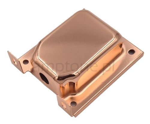 Cap transformer EI96 anodized, copper plated