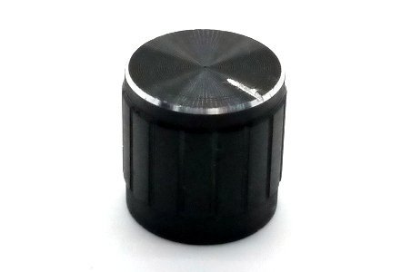 Knob Black 17x17