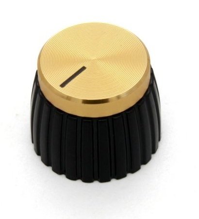 Knob Marshall Gold push-on - equivalent