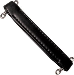 Handle black with black stitching