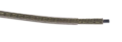 Signal wire, shielded, 1x0,25mm2 clear