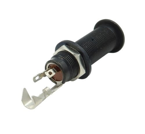 Jack 6,3mm stereo end pin T3 black