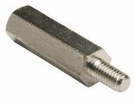 Standoff Brass/Ni M3 x 8mm