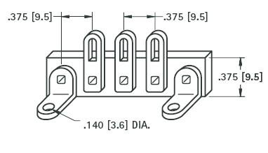 Terminal Strip 3 pin typ4