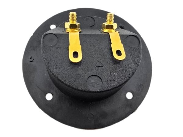 Terminal głośnikowy 2x banan, okrągły