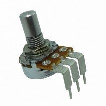 Alpha 1k/C reverse log PCB-V (oś 6.3mm)
