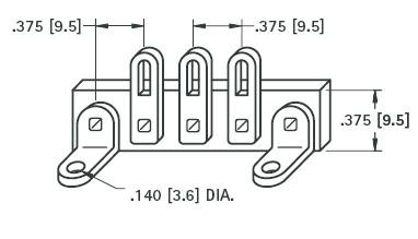 Terminal Strip 6 pin typ2