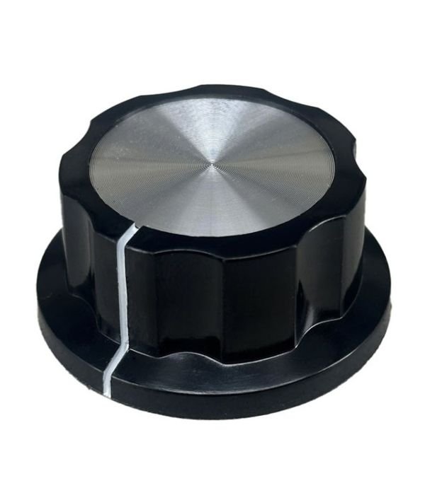 Gałka profilowana X1-45 czarna (45x20mm)