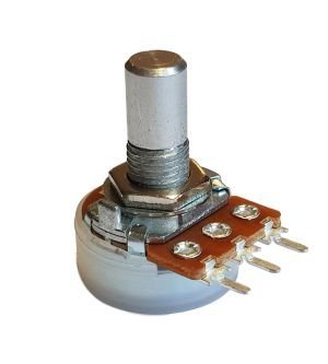 Alpha 16mm 5k/C reverse log, PCB (oś 6,3mm)