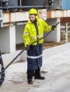 ANTISTATISCHER WASSERSCHUTZMANEL SCHWERBRENNBAR MODELL 506/A