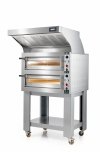 Piec do pizzy elektryczny Cuppone Tiepolo | dwukomorowy | 6+6x35 | TP635L/2CM