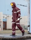 WASSERSCHUTZOVERALL MIT REFLEXSTREIFEN MODELL 104/R