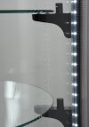 WITRYNA CHŁODNICZA 400L 68x68x175 CZARNA