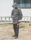 WASSERSCHUTZJACKE 3/4 (REIΒERSCHLUSS UND DRUCKKNÖPFE) MODELL 616
