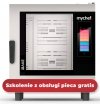 Piec konwekcyjno-parowy elektryczny | piekarniczo-cukierniczy | automatyczny system myjący | 6x600x400 |  12,6 kW | 400 V | Mychef iBake 6E TSC | System TSC - najwyższa stabilność temperatury