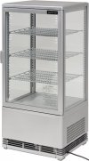 WITRYNA CHŁODNICZA 78L 42x38x96 SREBRNA