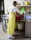 WATERPROOF APRON FOR THE MEAT INDUSTRY 075