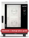 Piec konwekcyjno-parowy elektryczny | automatyczny system myjący | 10xGN1/1 | 18,6 kW | 400 V | Mychef COOK MASTER 101E TSC | System TSC - najwyższa stabilność temperatury