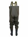 WATERPROOF CHEST WADERS PREMIUM 400P WITH KNEE REINFORCEMENT SBP01
