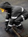 Kombinezon wodoochronny z taśmami odblaskowymi 104/R Aj Group - PROS