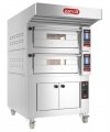 Piec elektryczny piekarniczy 1 komorowy | modułowy | h=26 | 2x400x600 mm |  T POLIS 2 / MC26 IoT