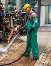 Spodnie ogrodniczki chemoochronne 