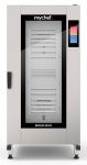 Piec konwekcyjno-parowy gazowy | z wózkiem | piekarniczo-cukierniczy | automatyczny system myjący | 16x600x400 |  40 kW | 230 V | Mychef iBake MAX 16G