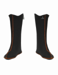 SHORT WARM SOCKS FOR BOOTS (FELT) KL09/S FELT