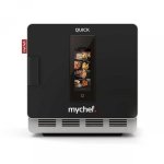 Piec konwekcyjny szybkiego gotowania | ogrzewanie nadmuchowe | dotykowy panel sterowania | 3,6 kW | 230V | 397x598x410 mm | QUICK 1T BLACK