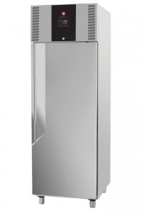Szafa mroźnicza RQSALM 700 R  | GN 2/1 | energooszczędna | stal nierdzewna | drzwi prawe | 700 l | Premium | 693x875x2119 mm