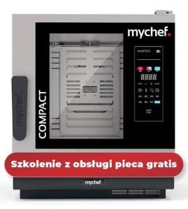 Piec konwekcyjno-parowy elektryczny | automatyczny system myjący | 6xGN2/3 | 6,3 kW | 400 V | Mychef Cook MASTER Compact 623E TSC | System TSC - najwyższa stabilność temperatury