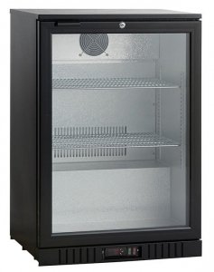Barowa szafa chłodnicza  | chłodziarka podblatowa RQ-138HC | 1-drzwiowa | 130l