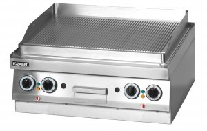 Grill płytowy elektryczny (płyta podwójna ryflowana) leg.620 Lozamet 