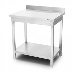 Stół przyścienny z półką | 1400x700x850 mm | skręcany