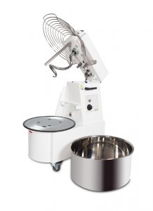 Mikser spiralny RTS 30 TR 2V | podnoszona głowica i wyjmowana dzieża | 32 l | 1,8 kW