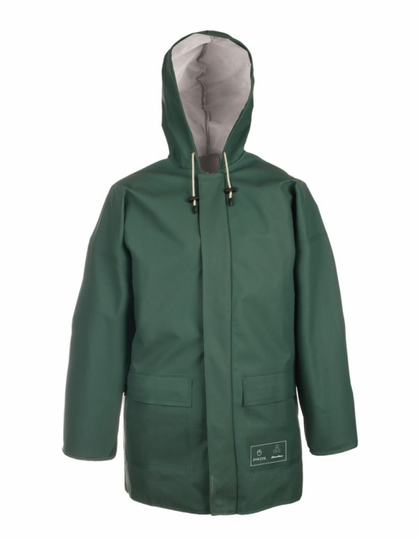 WASSERSCHUTZJACKE 3/4 (REIΒERSCHLUSS UND DRUCKKNÖPFE) MODELL 616