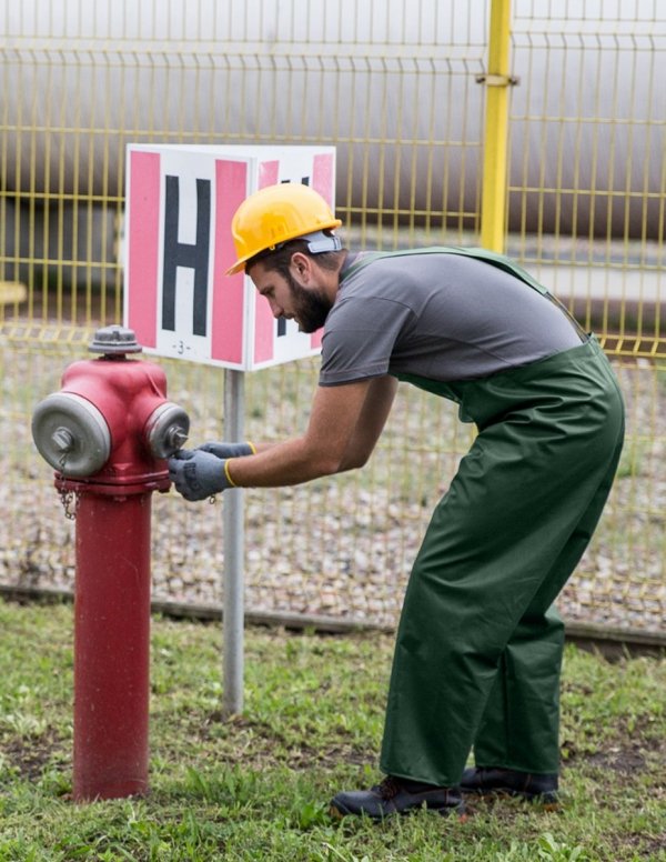 ANTISTATISCHE WASSERSCHUTZLATZHOSE MODELL 001/A