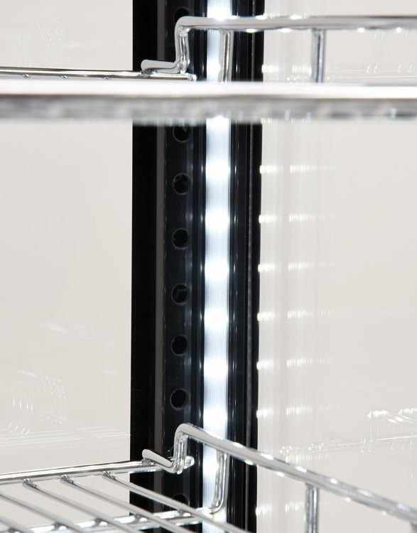 WITRYNA CHŁODNICZA 78L 43x39x98 CZARNA